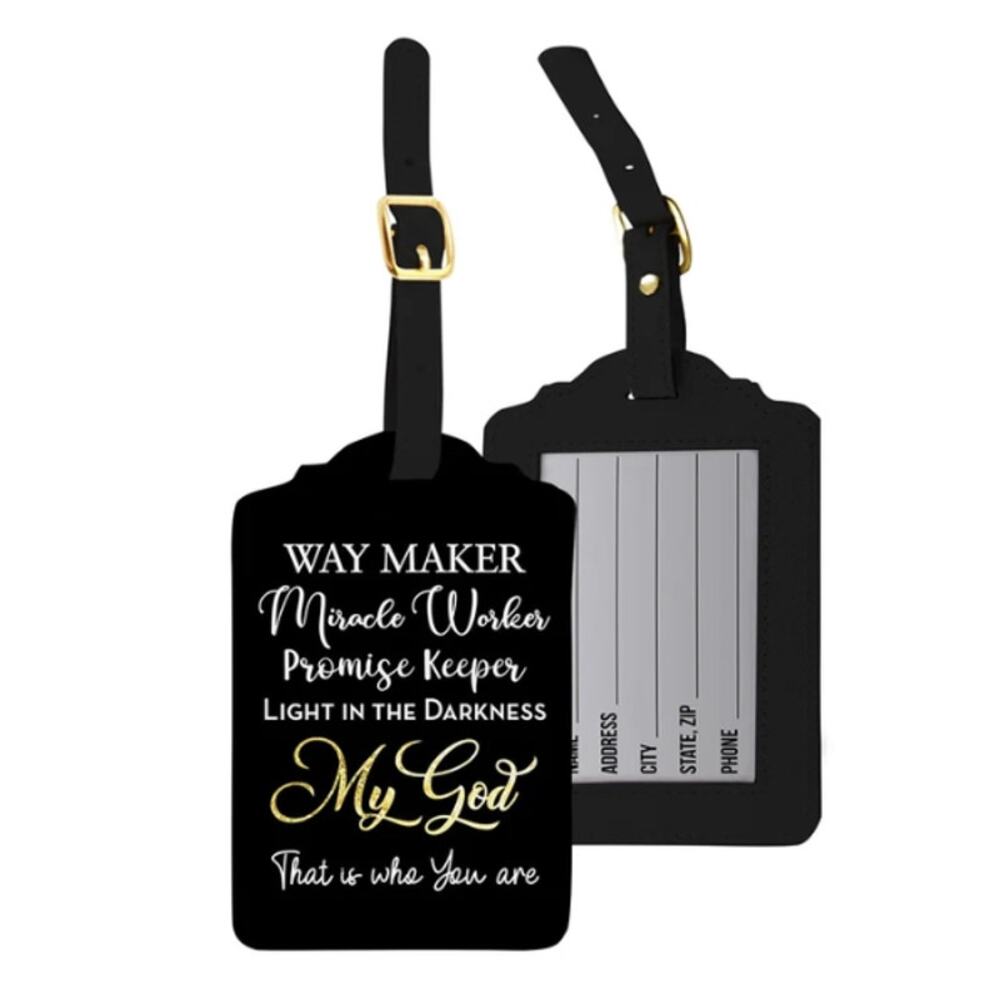 Statement Luggage Tag Set | Way Maker